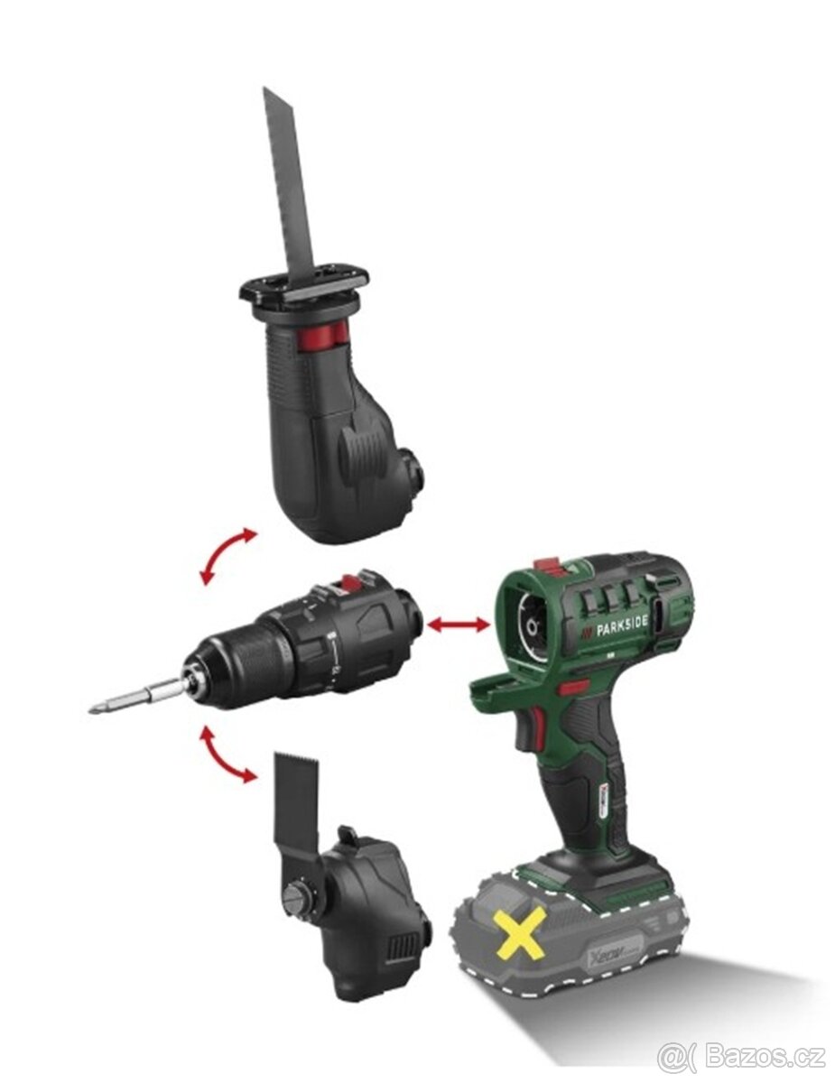 PARKSIDE Aku kombinované nářadí PKGA 20-Li C2 - 3