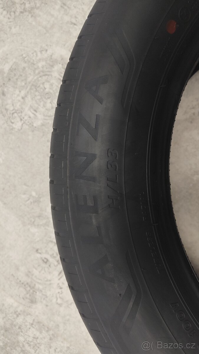 BRIDGESTONE ALENZA H/L33 225/60 R18 100V - 4ks nové. - 3
