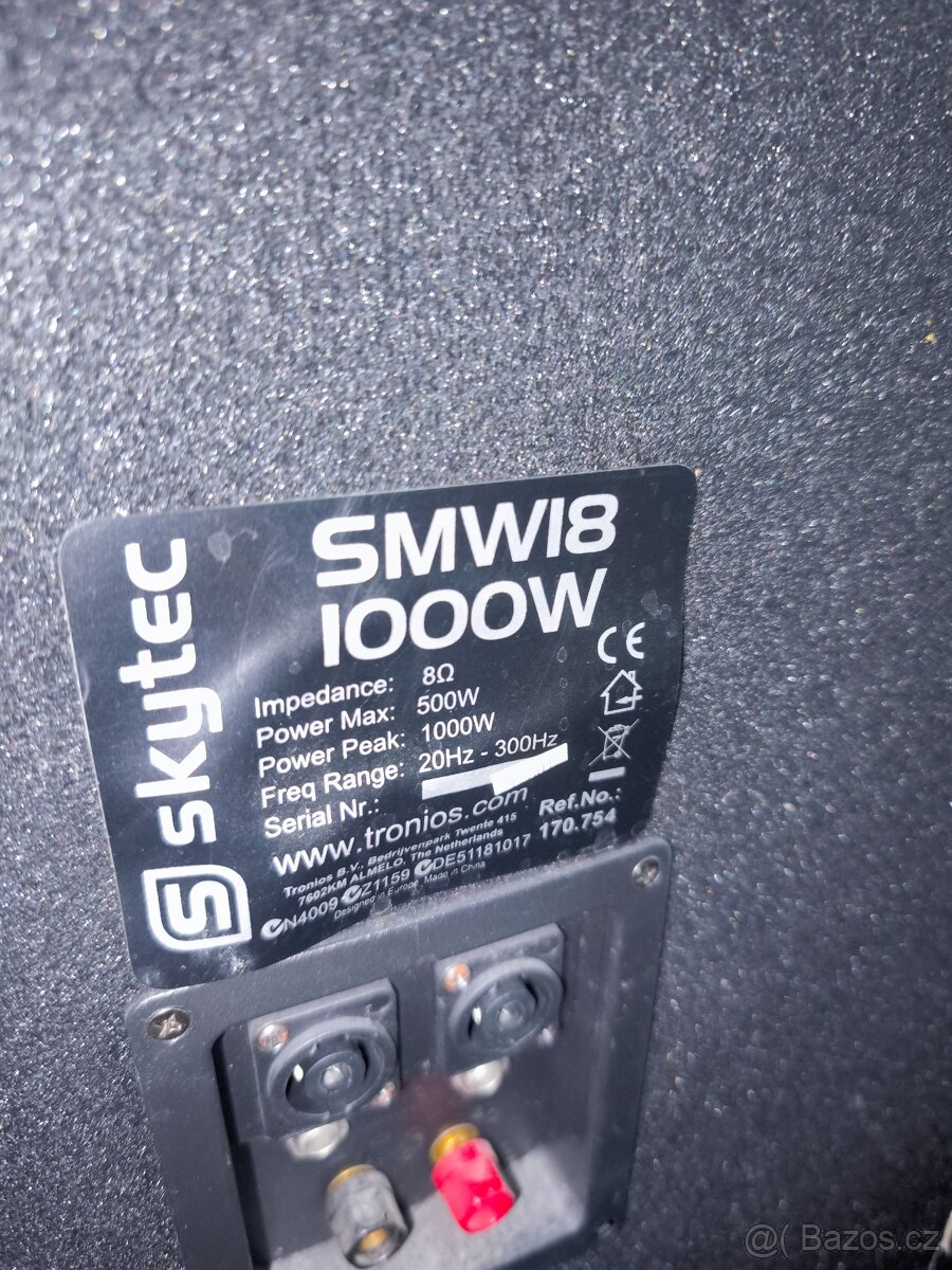 Sestava reproduktorů a zesilovače - 3