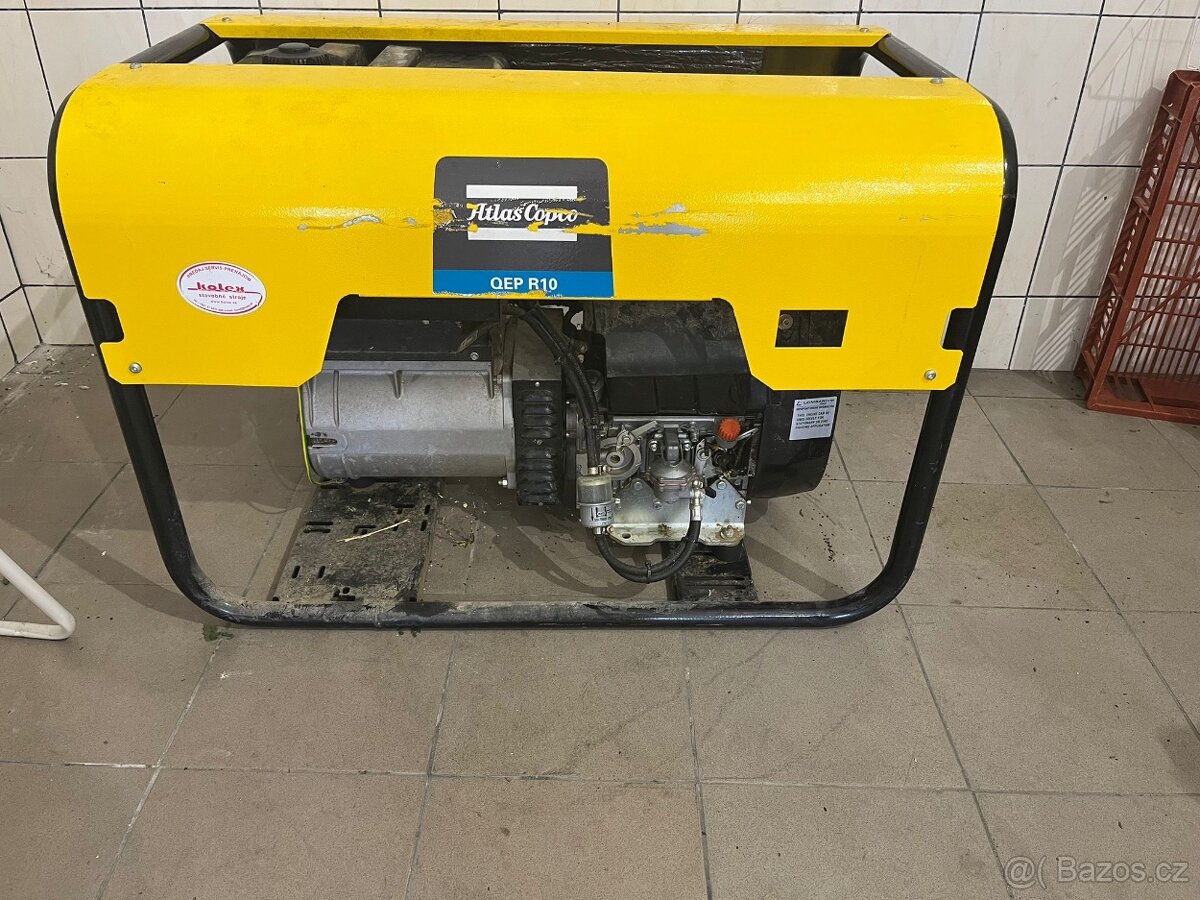 Elektrocentrala atlas copco, generator - 3