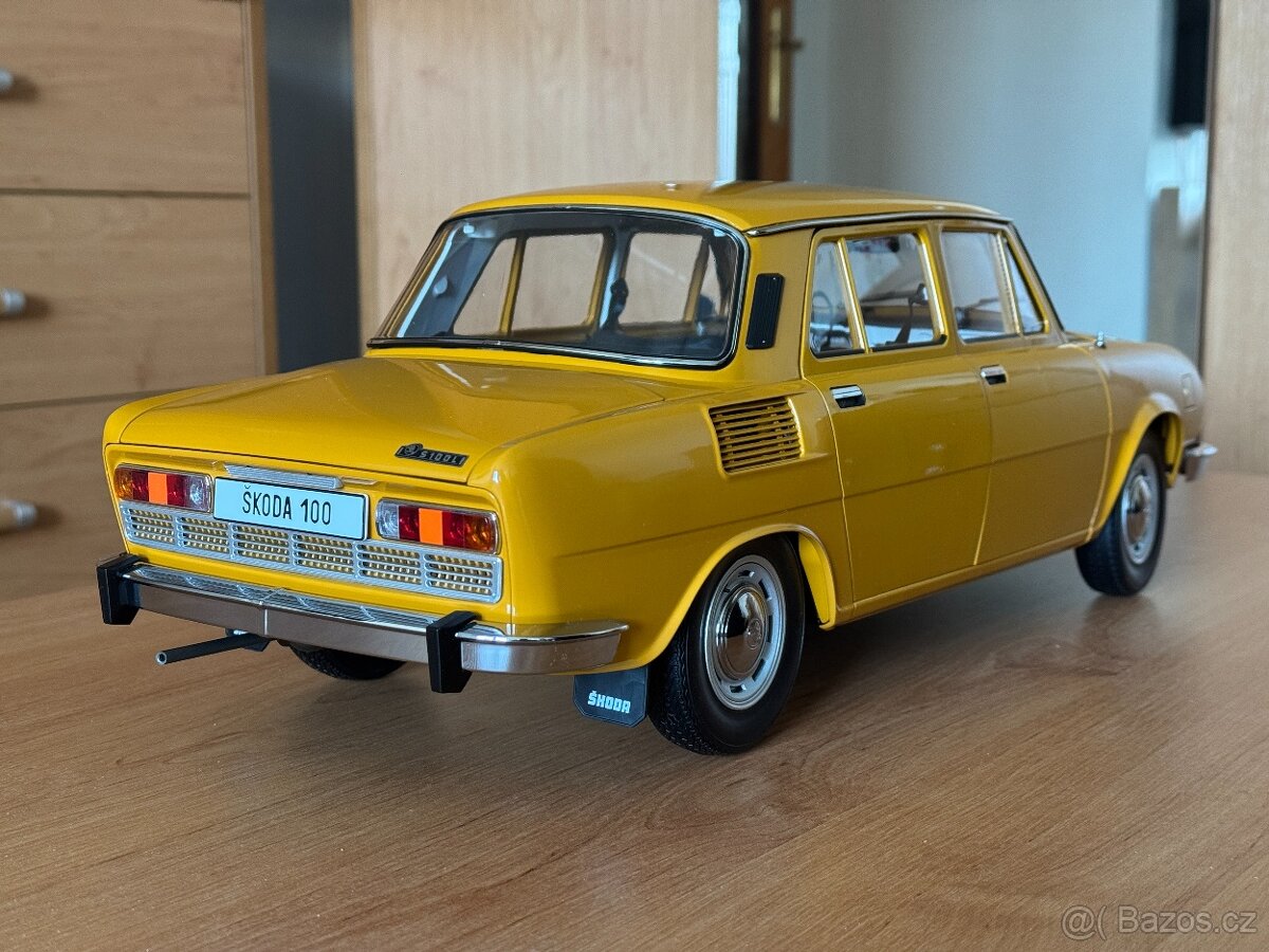 Škoda 100 1:8 DeAgostini kovový model - 3