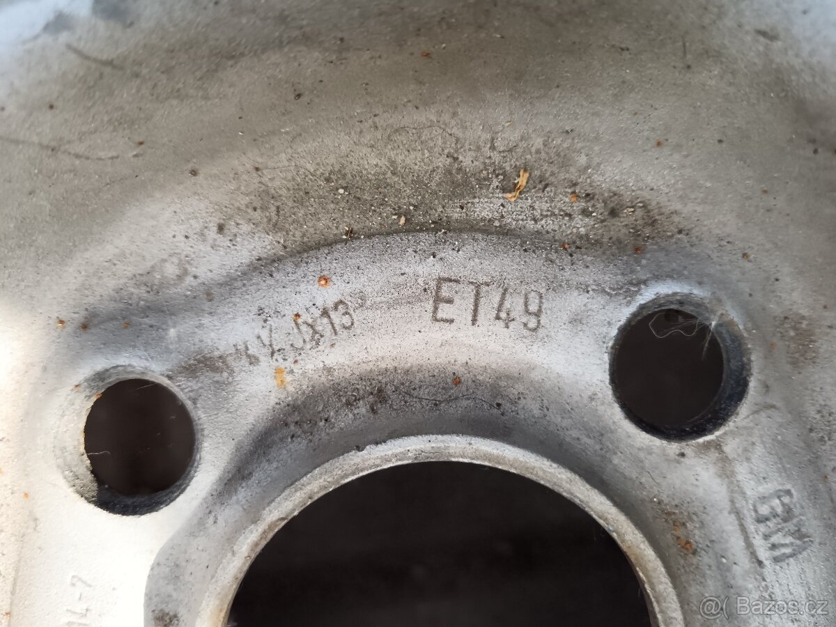 Ocelové disky, OPEL - Kadet, Corsa..GSI 4x100 r 13 - 3