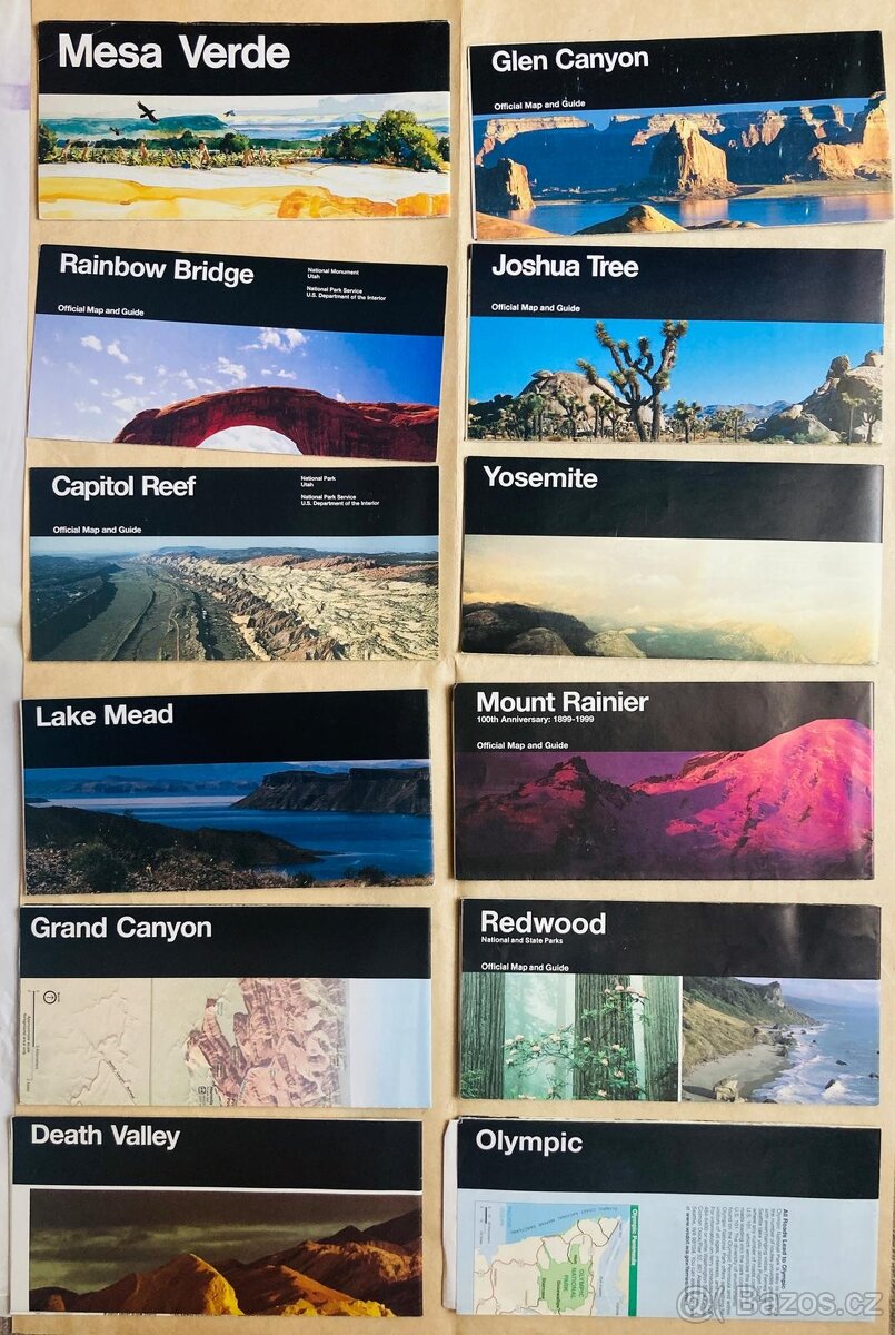 Papirove mapy USA i Evropa - 3