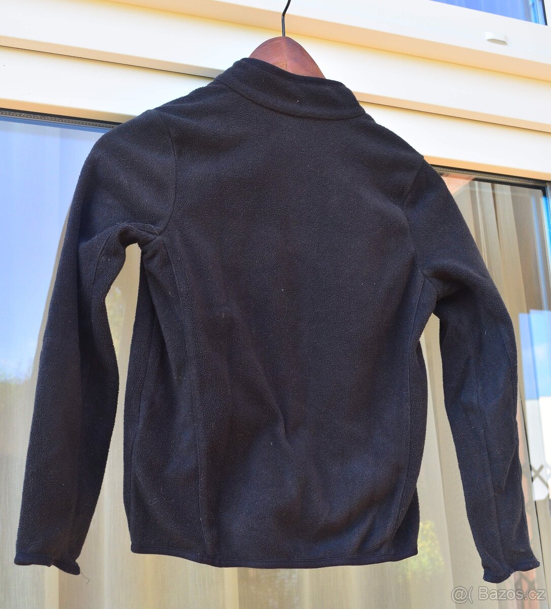 Dětská fleecová mikina zn. QUECHUA, černá - 3