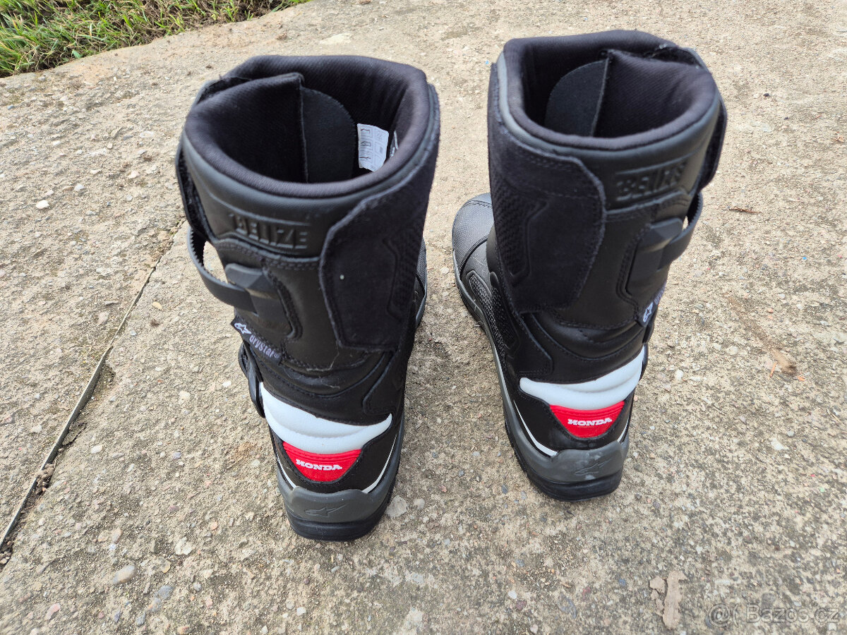 Prodám boty alpinestars belize drystar honda - 3