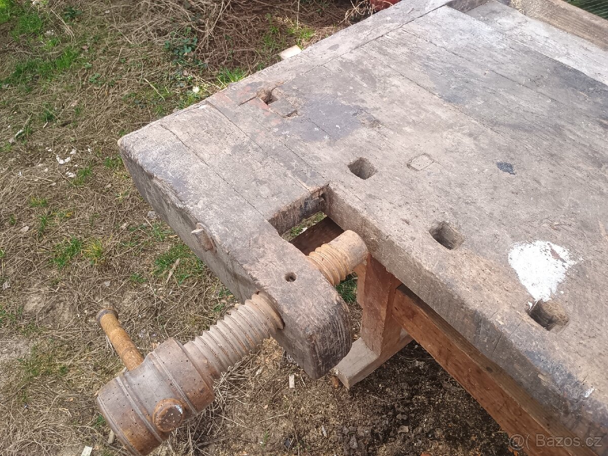 Truhlářský ponk, hoblice - 3