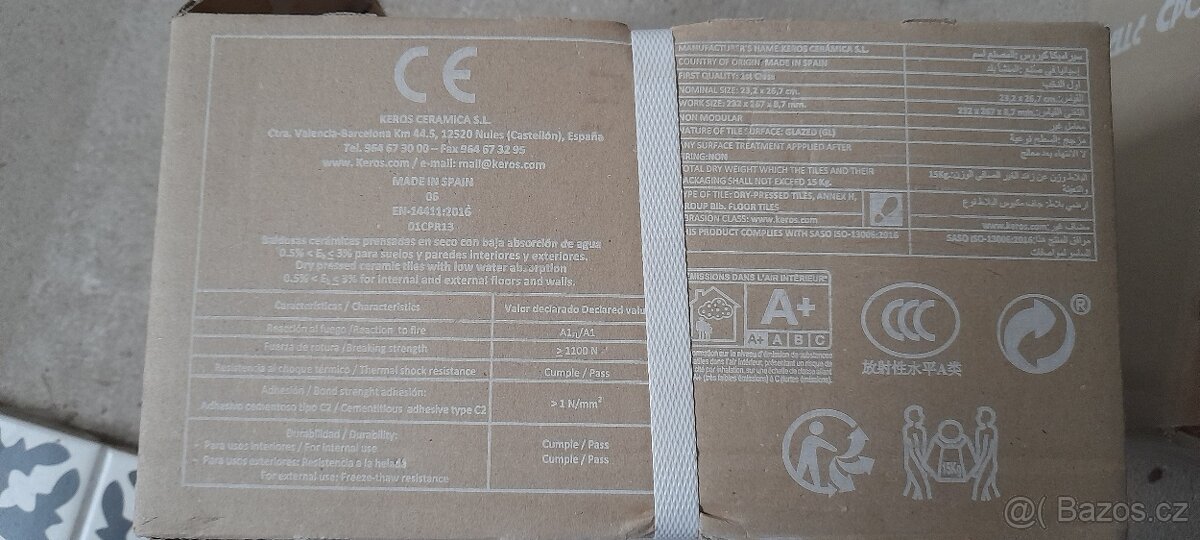 Dlažba/obklad hexagon Peonia Rosa - 3