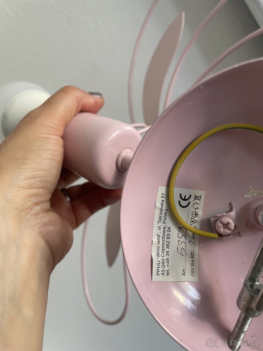 dětský lustr - motýl - 3