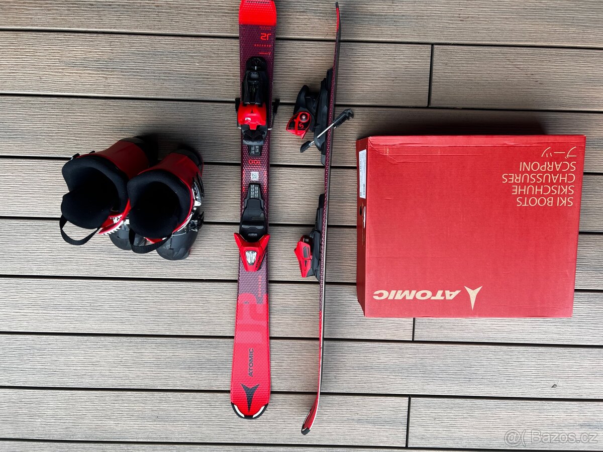 Atomic Redster 100 cm + boty 22/22,5 + Leki - 3