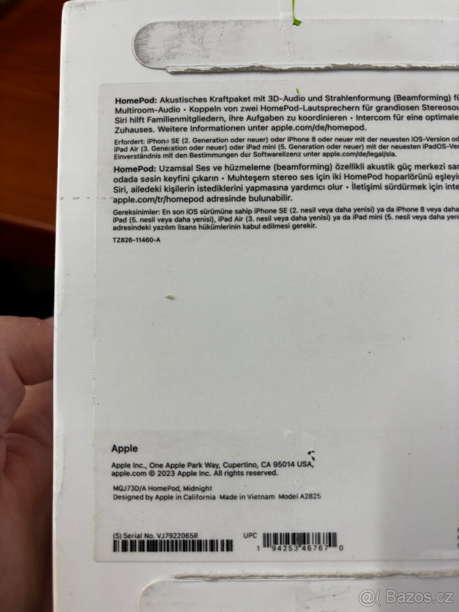 Apple HomePod (2nd generation) Midnight - 3