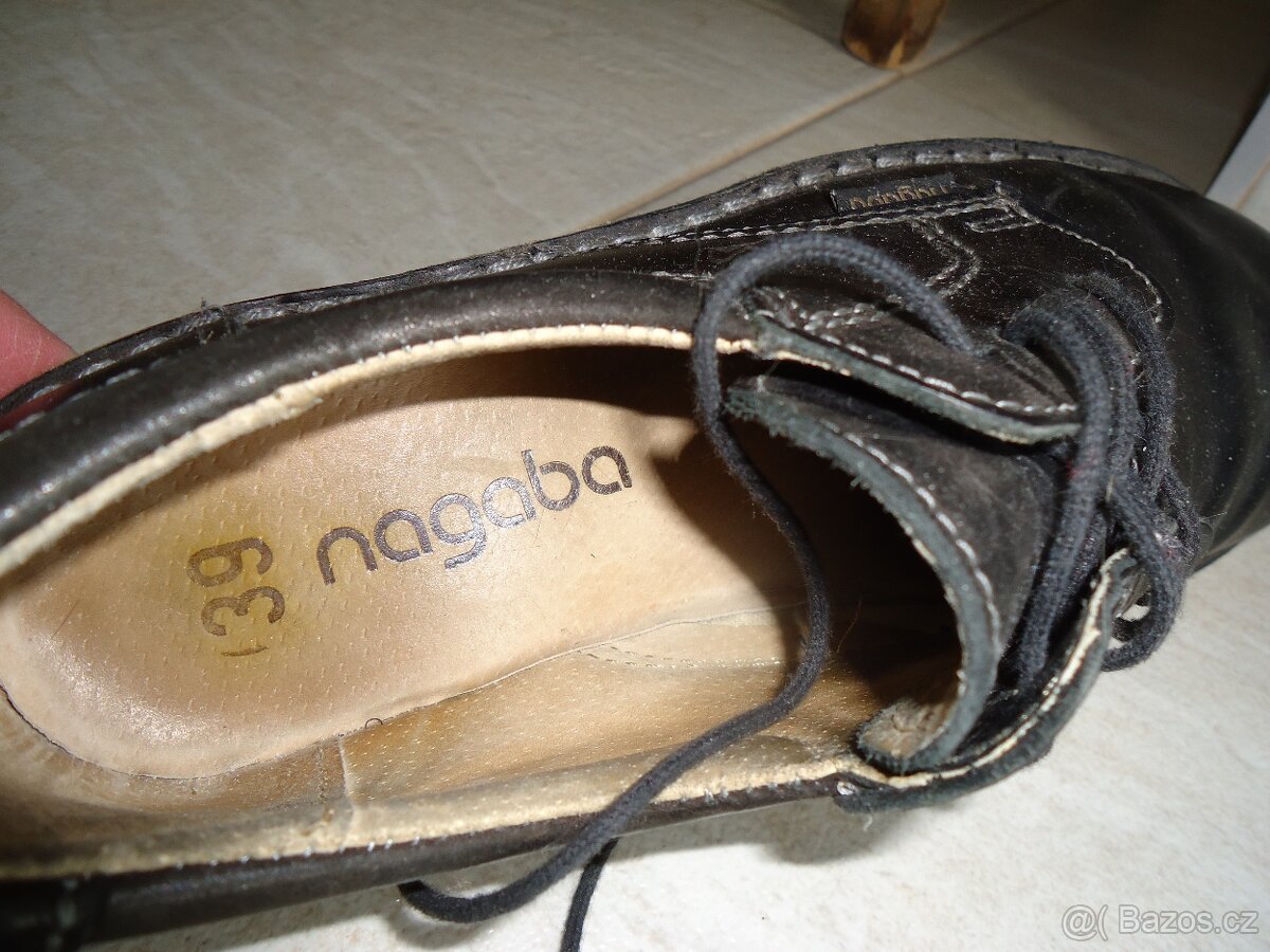 Boty Nagaba, velikost 39 - 3