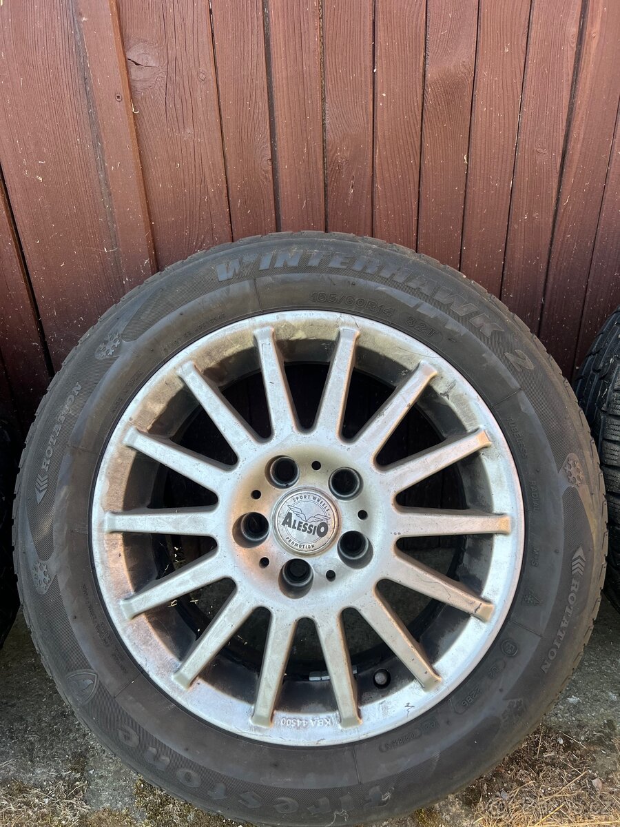 ALU R14 5x100 185/60 R14 - 3