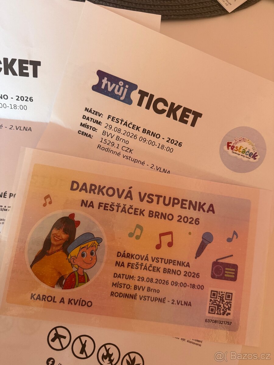 vstupenky Fesťáček Brno - 3