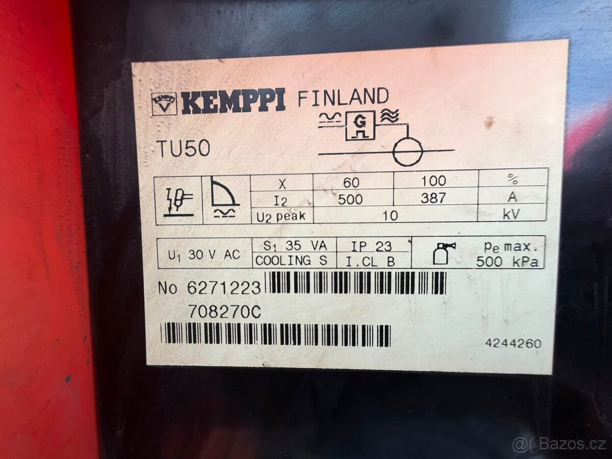 Kemppi PSS 5000 – multiproces MIG/MAG/TIG 500 A - 3