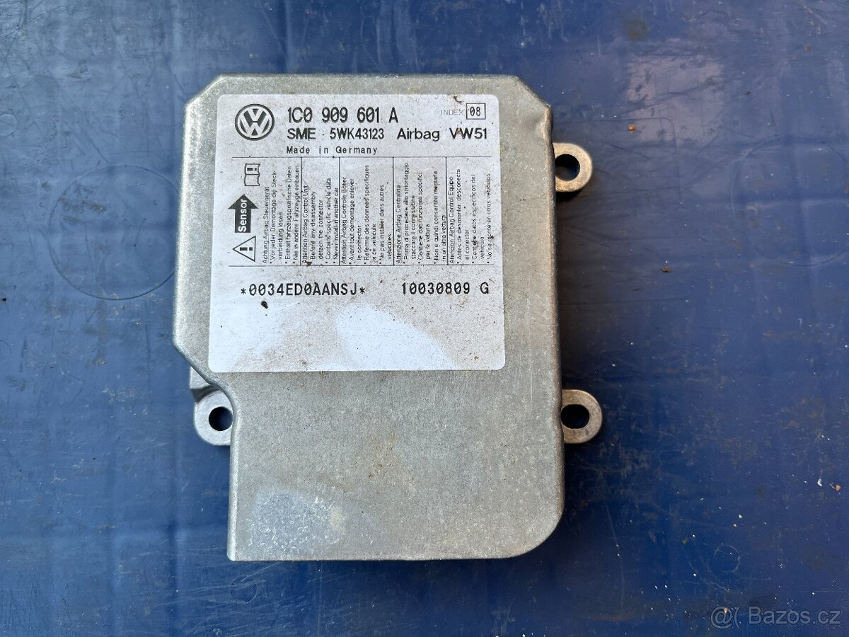 Airbag sada + palubovka - Fabia 1 - 3