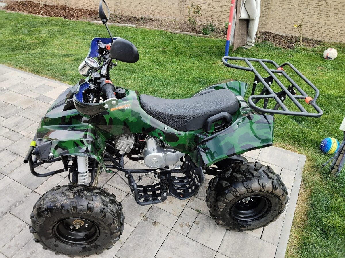 Prodám čtyřkolku 125cc Minirocket benzín čtyřtaktní