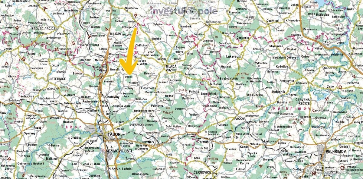 Prodej specifického pozemku 6 561 m², Hlasivo - 3