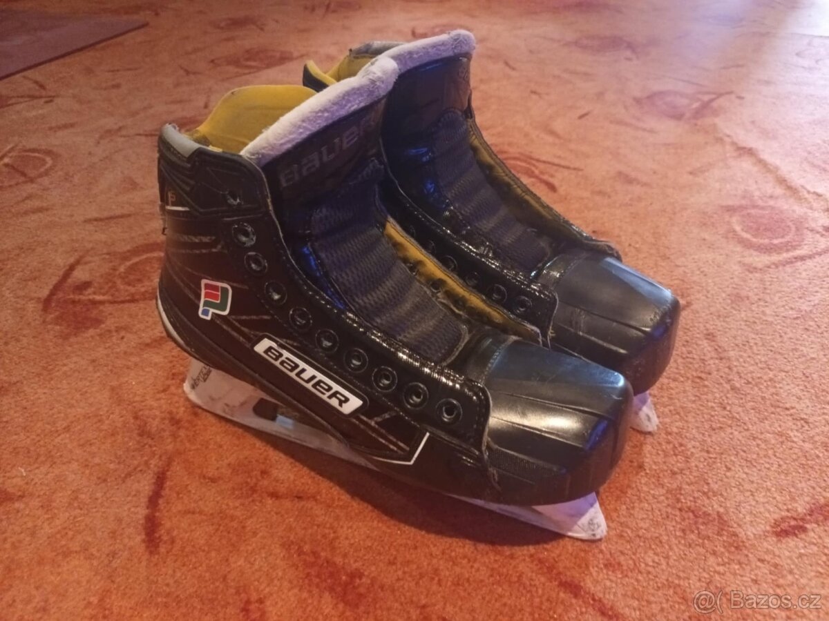Brankářské brusle Bauer Supreme 1s, BEZ NOŽů a TKANIČEK - 3