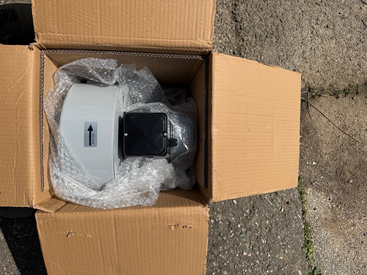 Průmyslový radiální ventilátor Dalap SKT PROFI 2P - 200mm L - 3