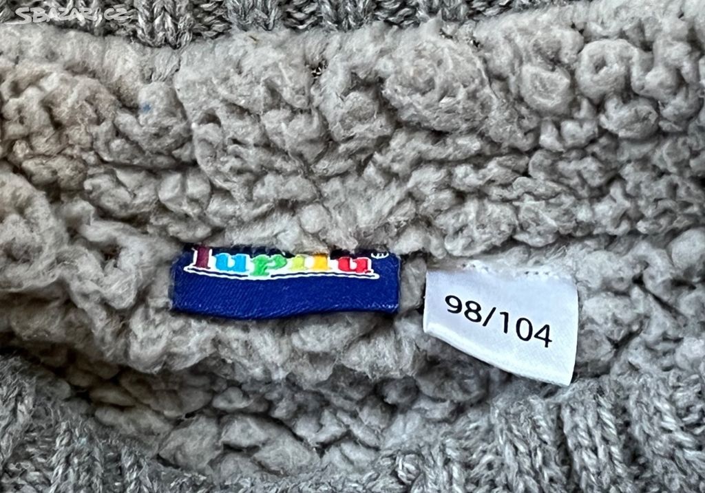 Dětský Svetr Lupilu 98/104 šedý - 3