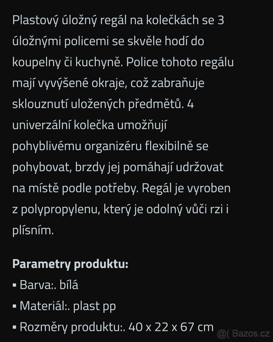 Nový vyšší mobilní vozík - 3