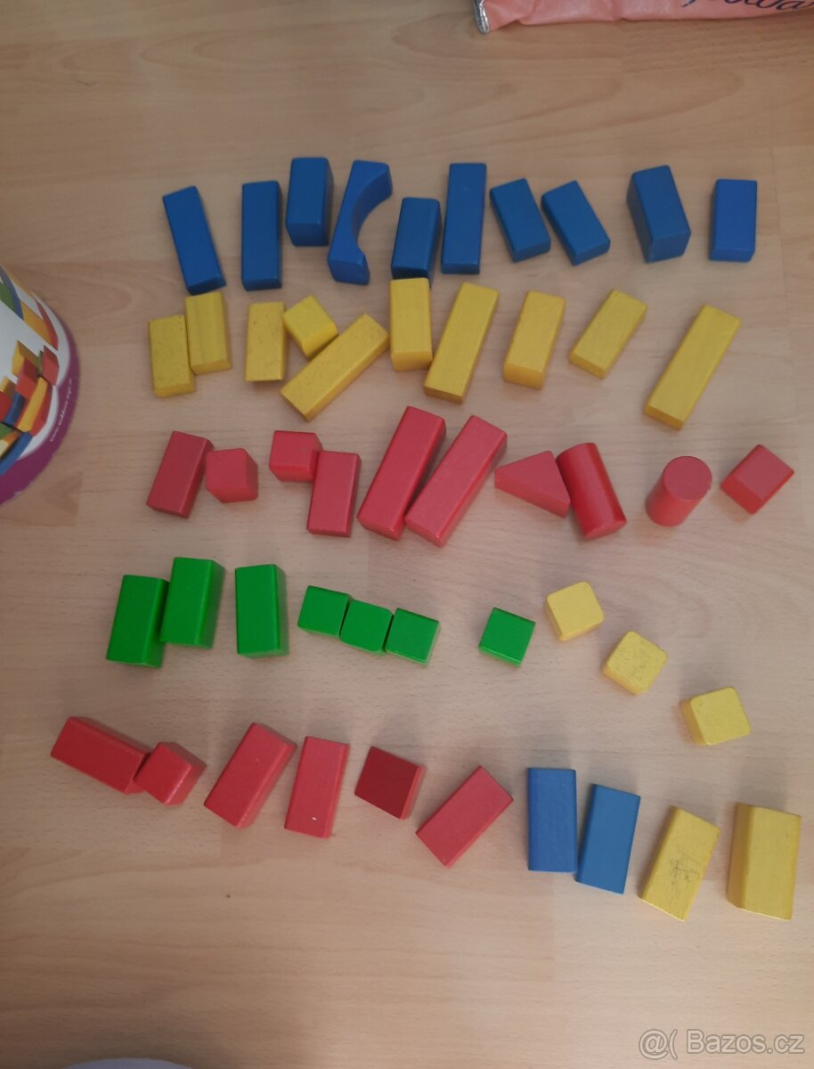 Dřevěné kostky zn. EICHHORN 50 ks - 3