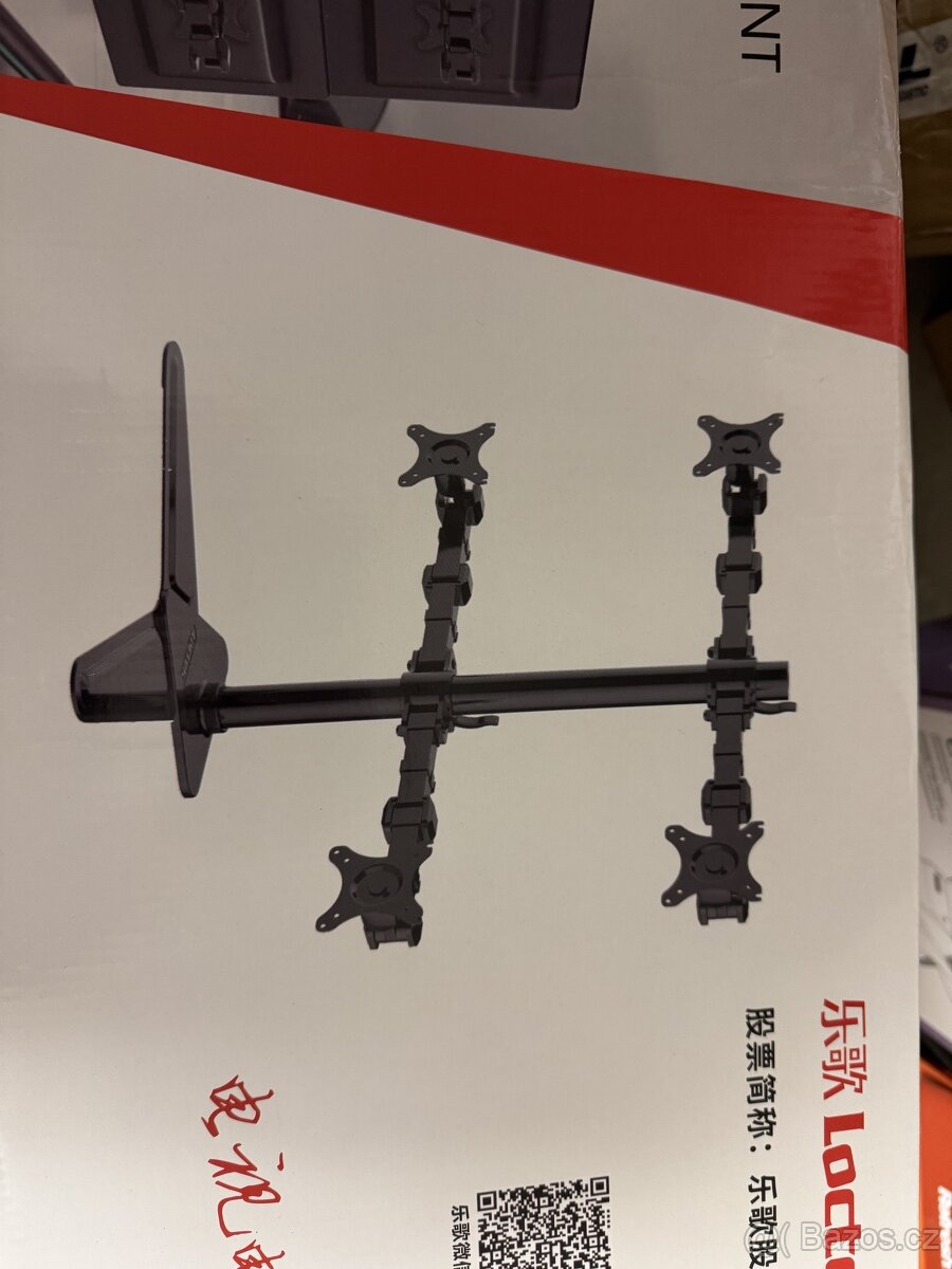 stolní držák pro 4 monitory - 3