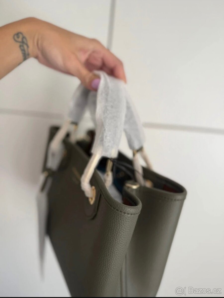 Nová khaki kabelka Emporio Armani - 3