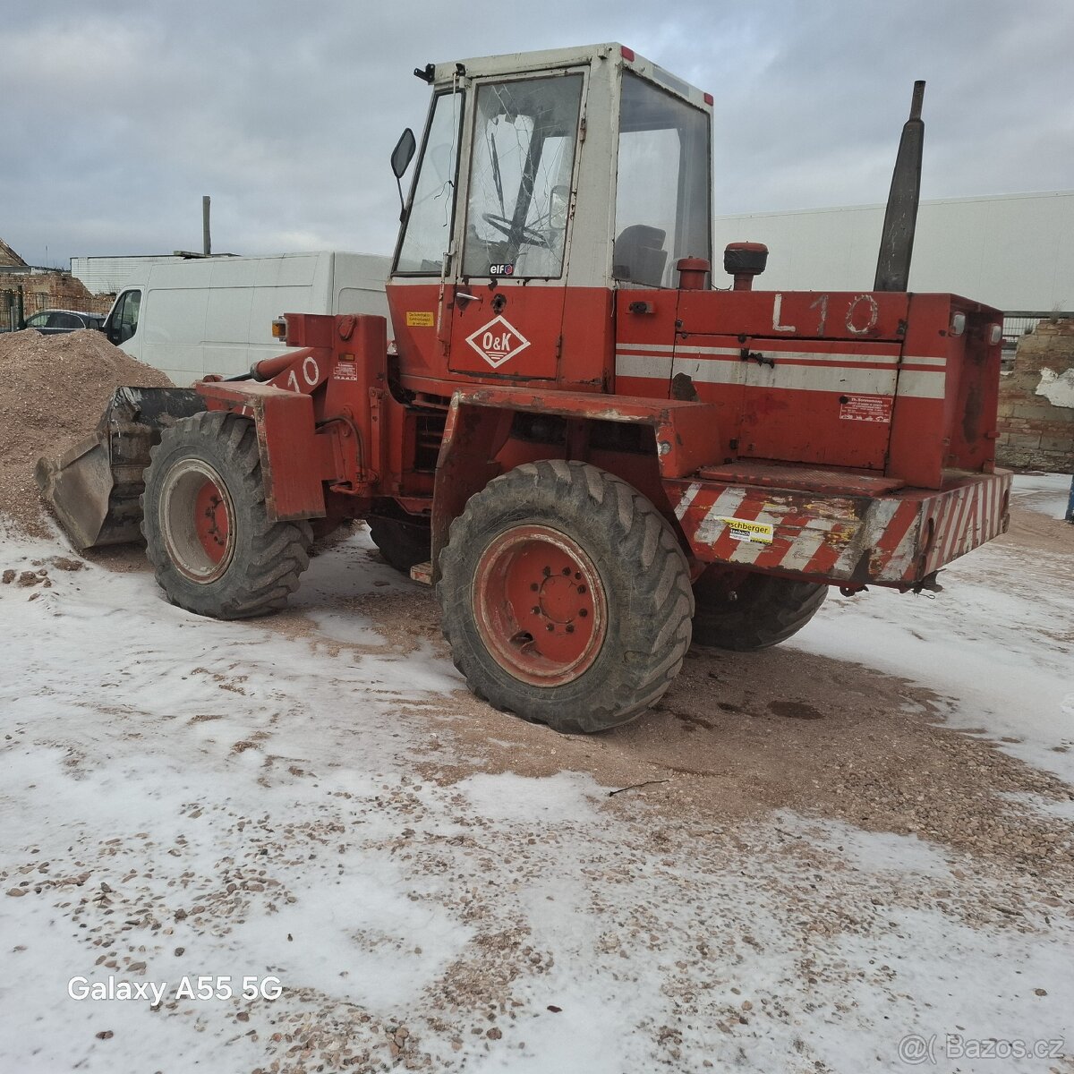 O&K L10,Kolový, čelní, kloubový nakladač O&K L10 - 3