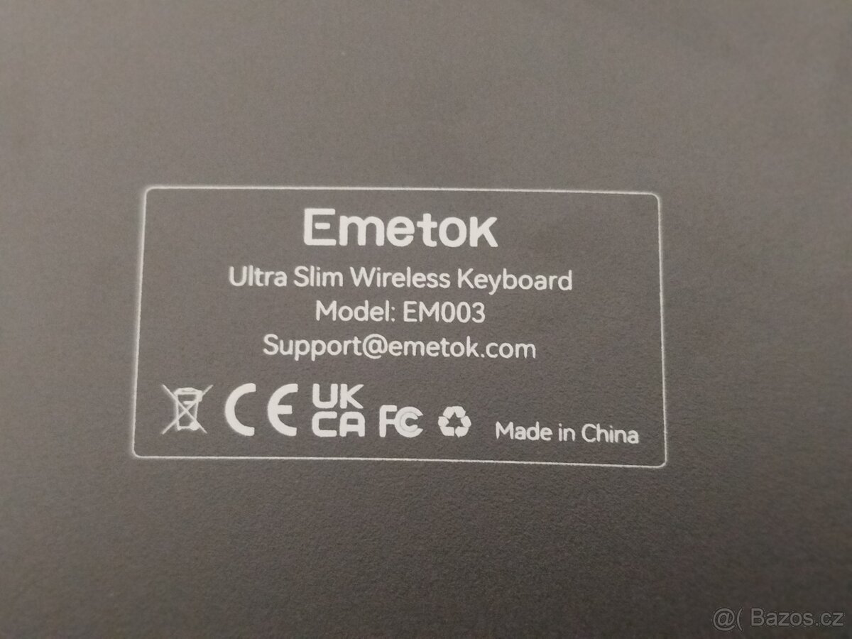 Bezdrátová klávesnice Emetok EM003 - 3