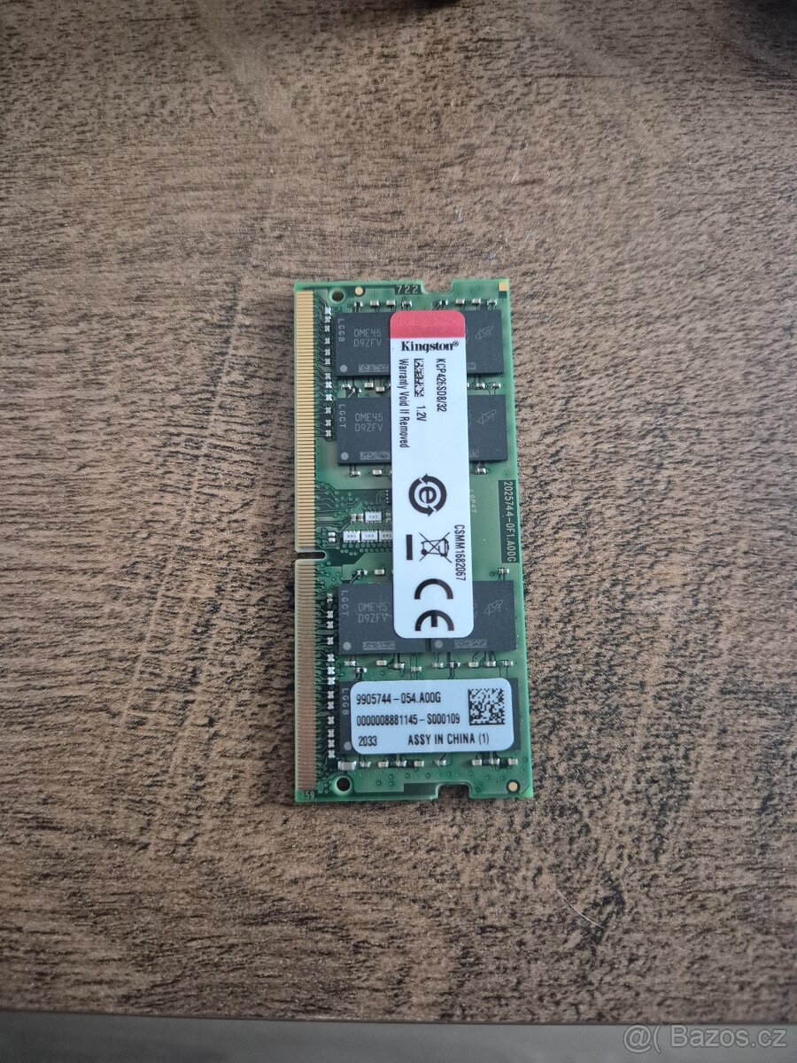 32GB RAM KINGSTON DDR4 - 3