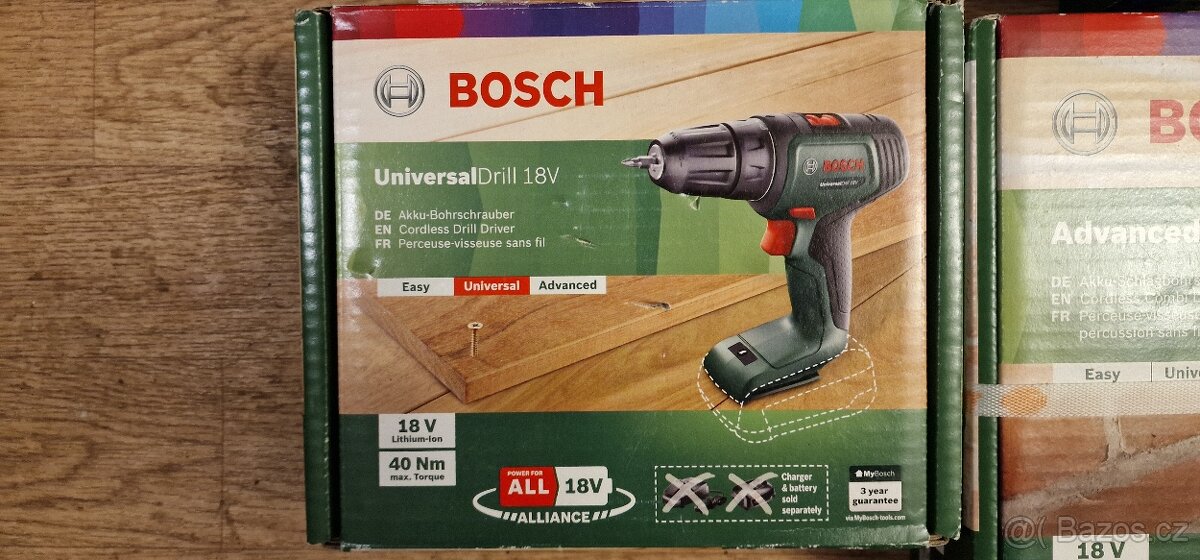 Nové nářadí Bosch - vrtačky, šroubováky - 3