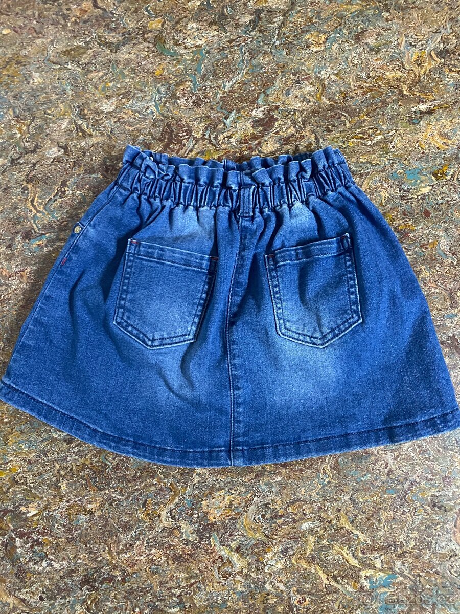 Džínová sukně, vel. 116 - 3