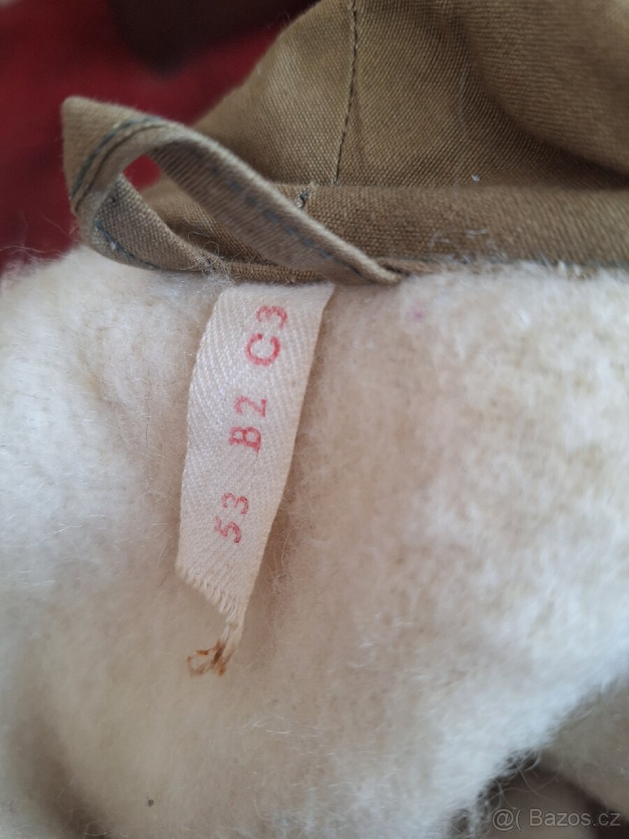 Zateplená khaki bunda, vel.L - 3