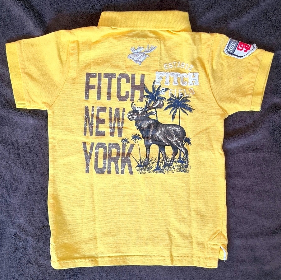 496 - DVĚ dětská polotrička ABERCROMBIE - NOVÁ - 3