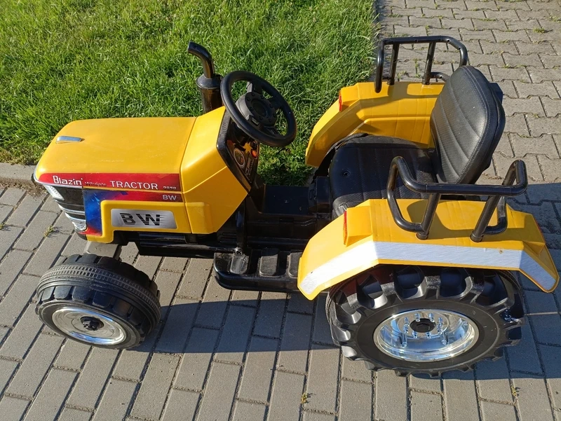 Elektrický traktor Blazin žlutý - 3