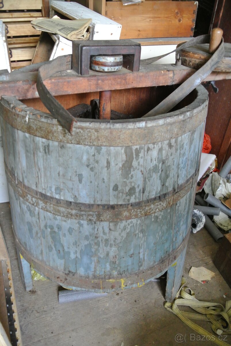 RARITA Historický dřevěný medomet - 3