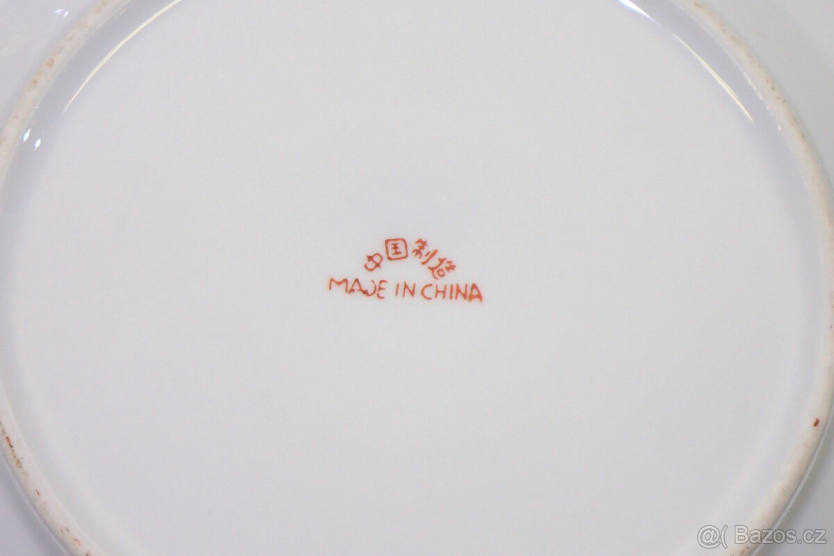 3x Talíř - Čína - 3
