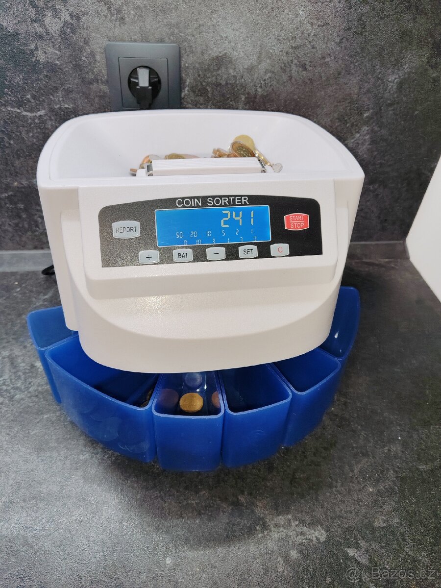 Počítačka - třídička mincí CZK - 3