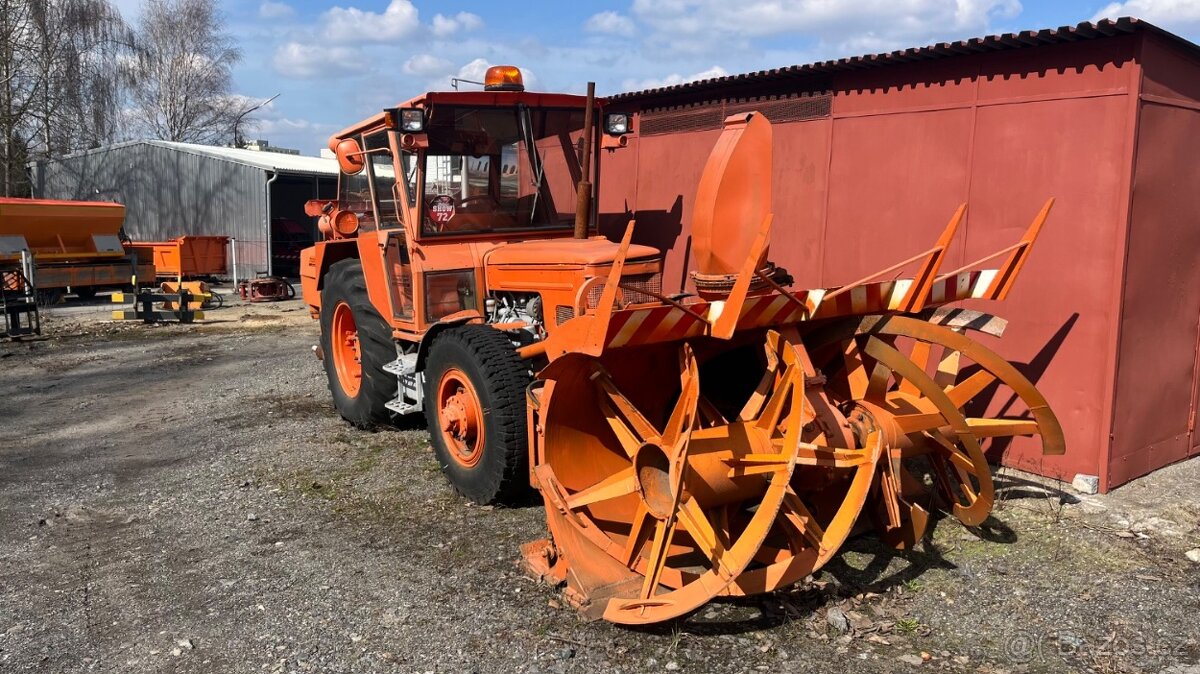 ZETOR 6945 4X4 + FRÉZA - 3