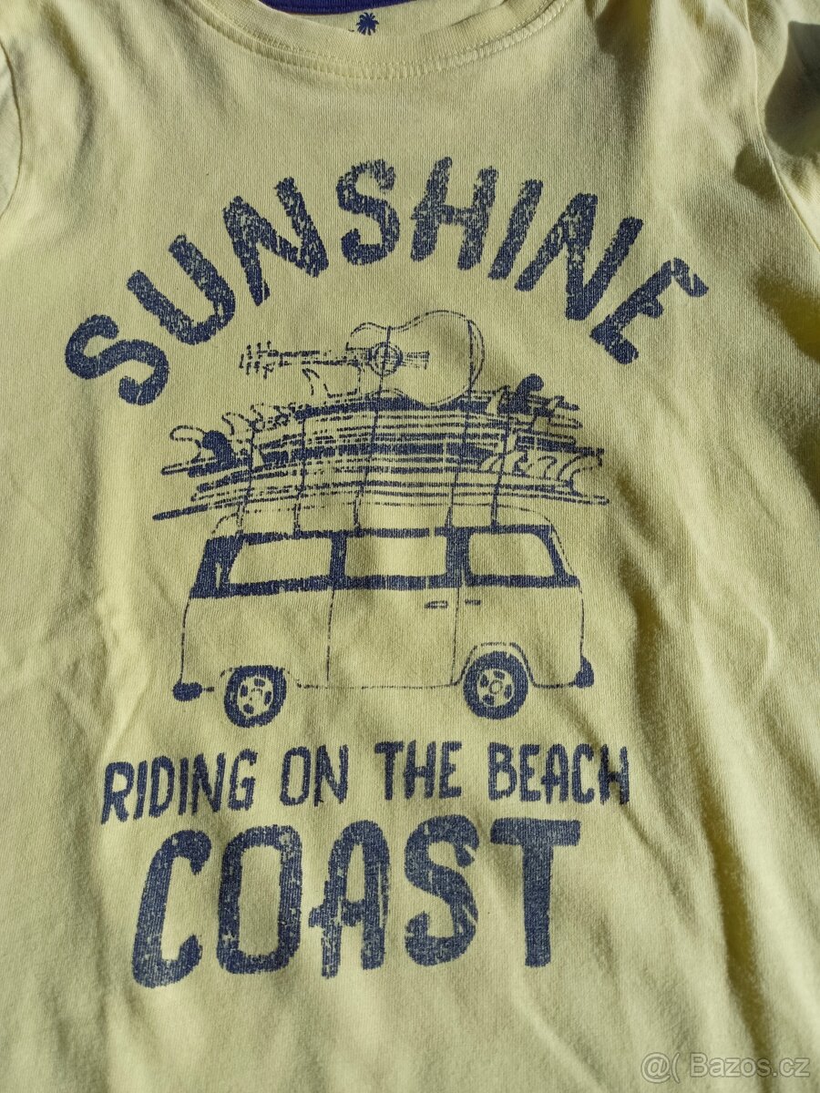 Chlapecké triko, tričko, kr. rukáv vel. 110/116 - 3