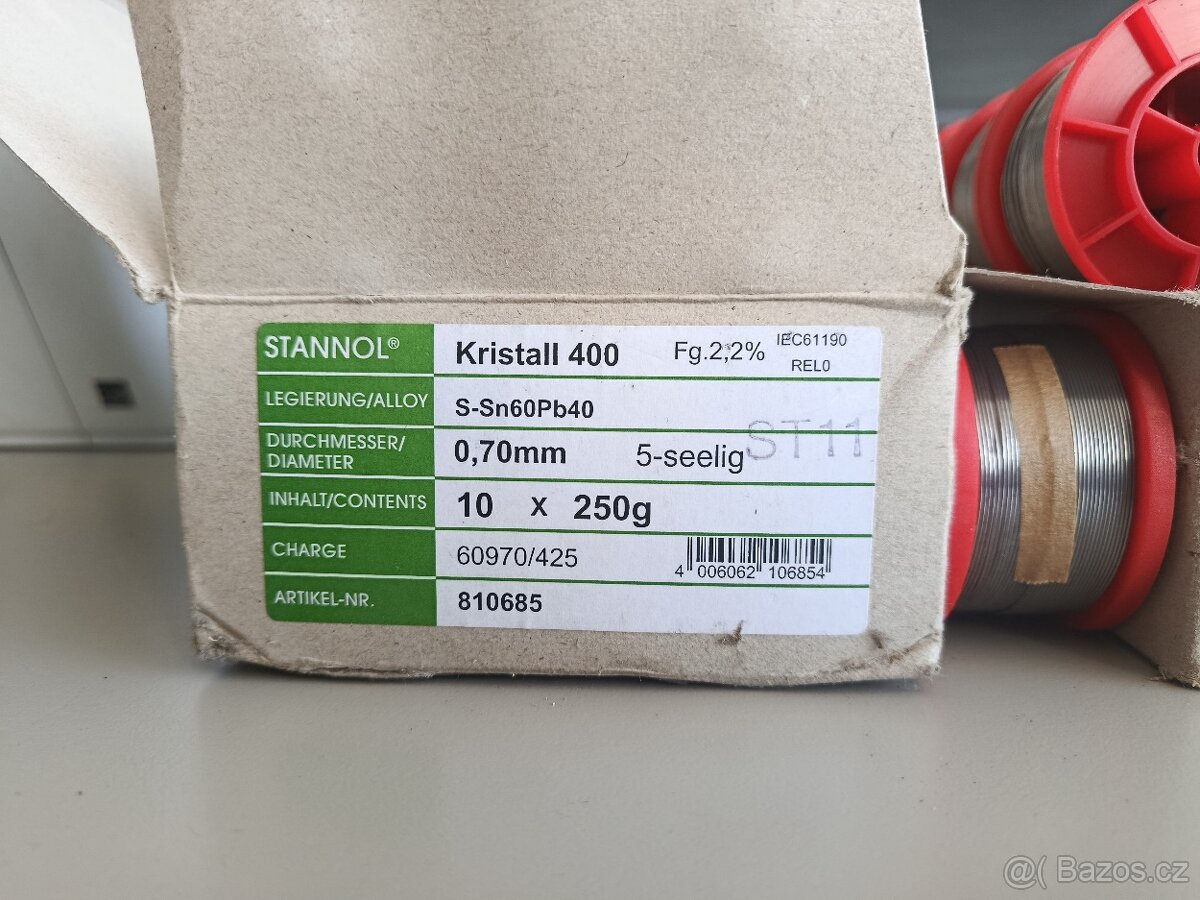 Pájecí cín - pájka - 3