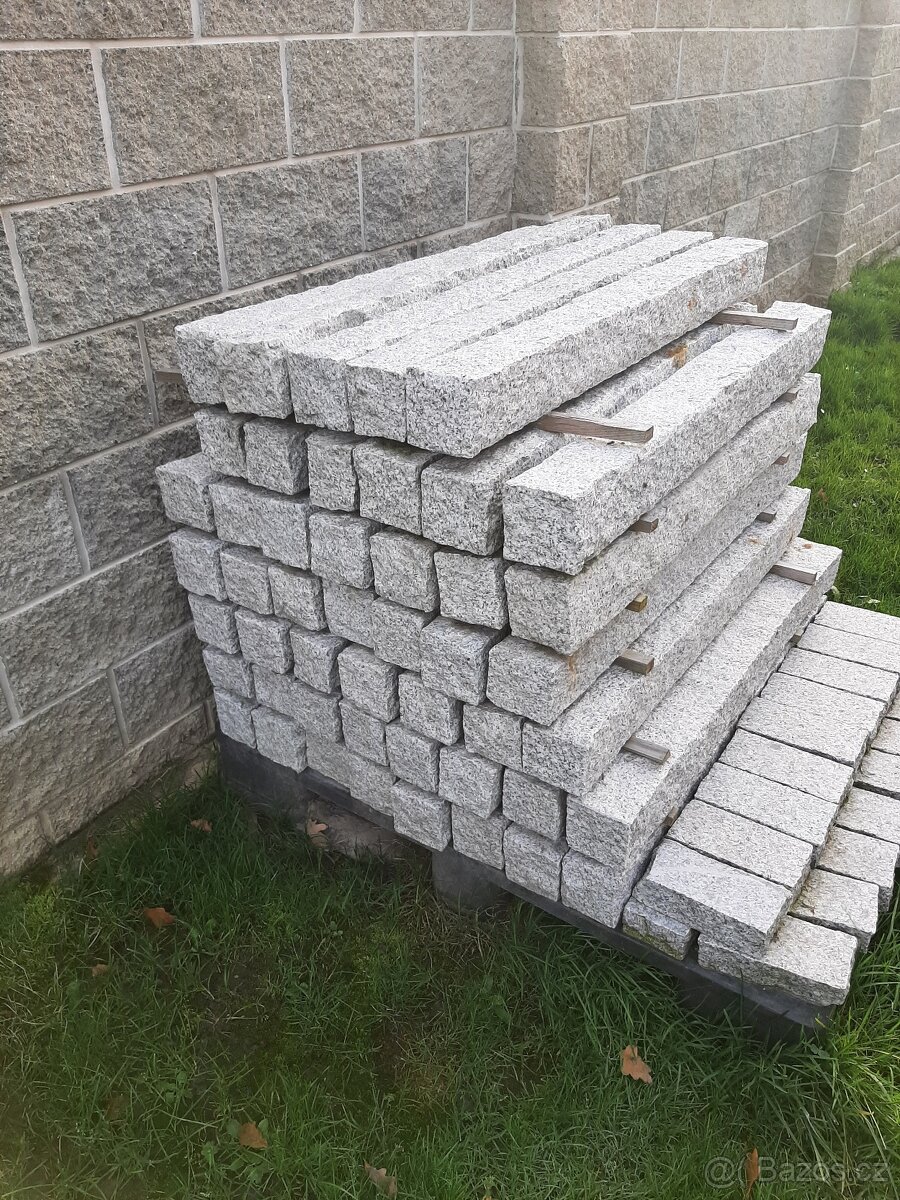 Žulove palisady 10 x 10 x 100 cm - 3