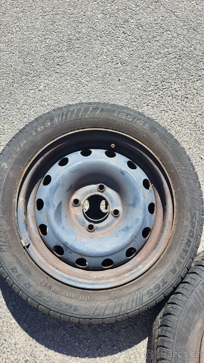 Plechové disky 4x108 r14 - 3