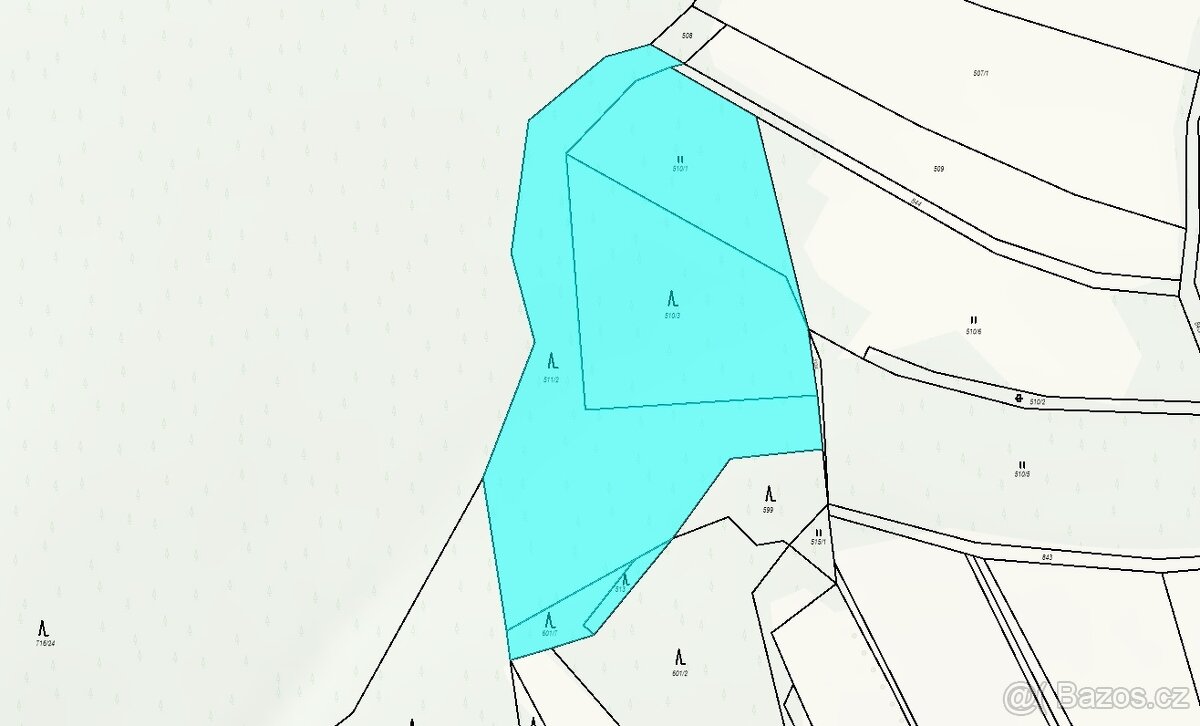 Prodej, les, 11901m2, Drozdov - 3