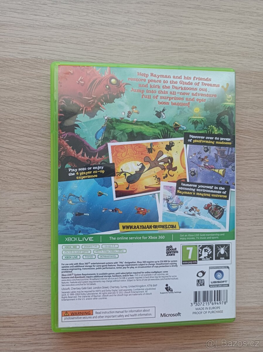Rayman Origins na Xbox 360 - 3