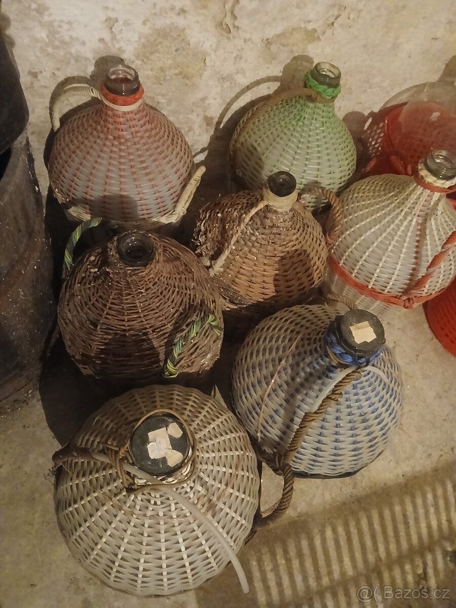 Prodám demižony různé objemy - viz foto - 3