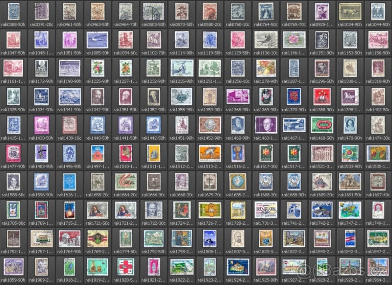 Rozpouštím svojí sbírku známek - 3