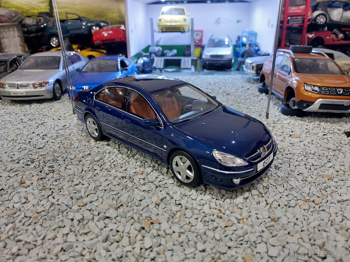 model auta Peugeot 607 Otto mobile 1:18 - 3