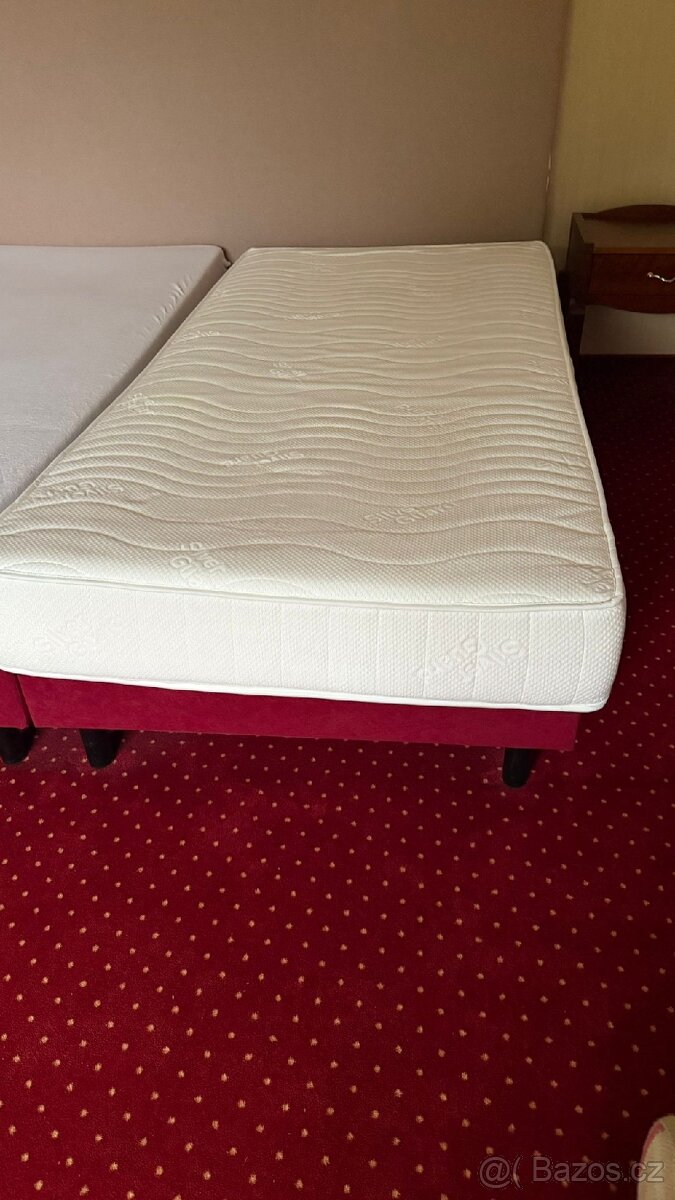 250x postele hotelové boxspring vcetne matrace - 3